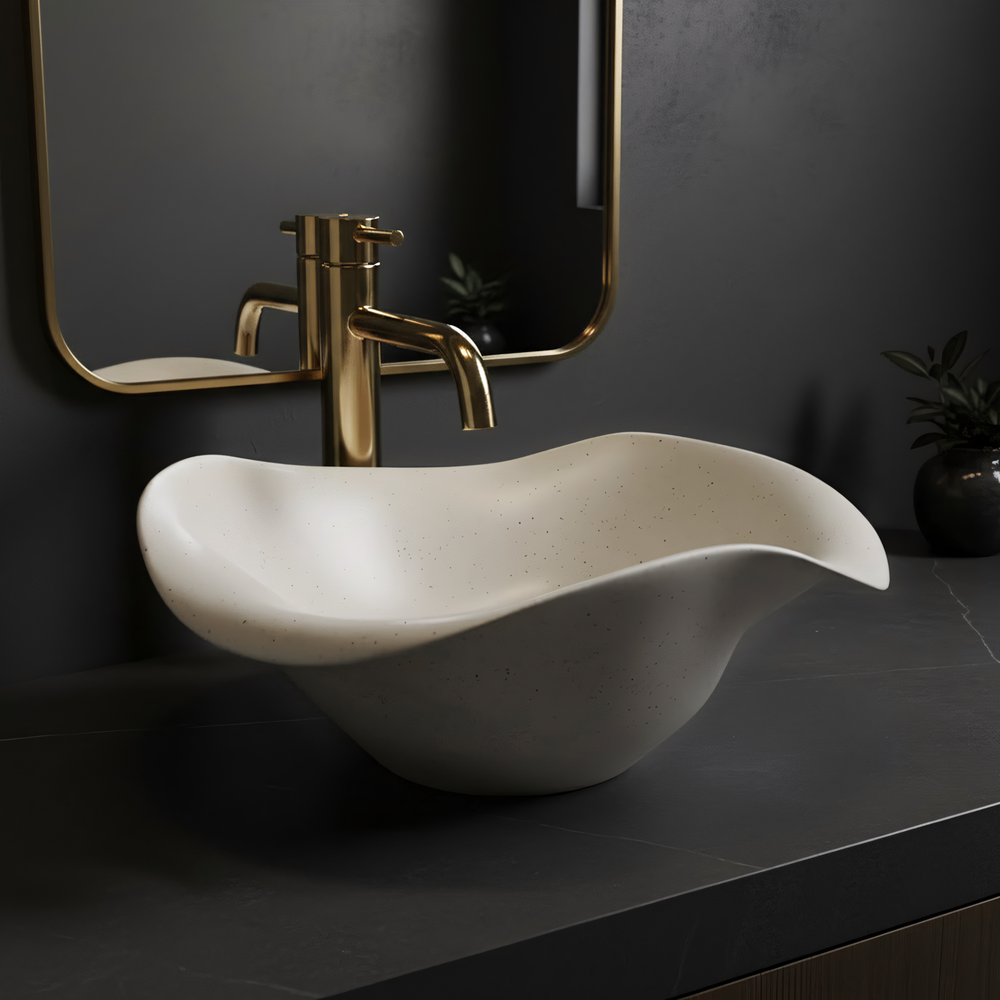 Umywalka nablatowa Rea HM-35B Handmade ART