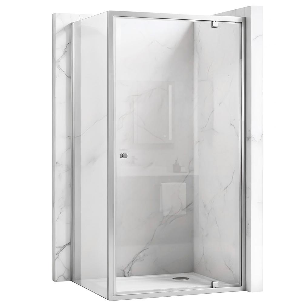 Cabine de douche Rea Primo Swing 90x70 Chrome