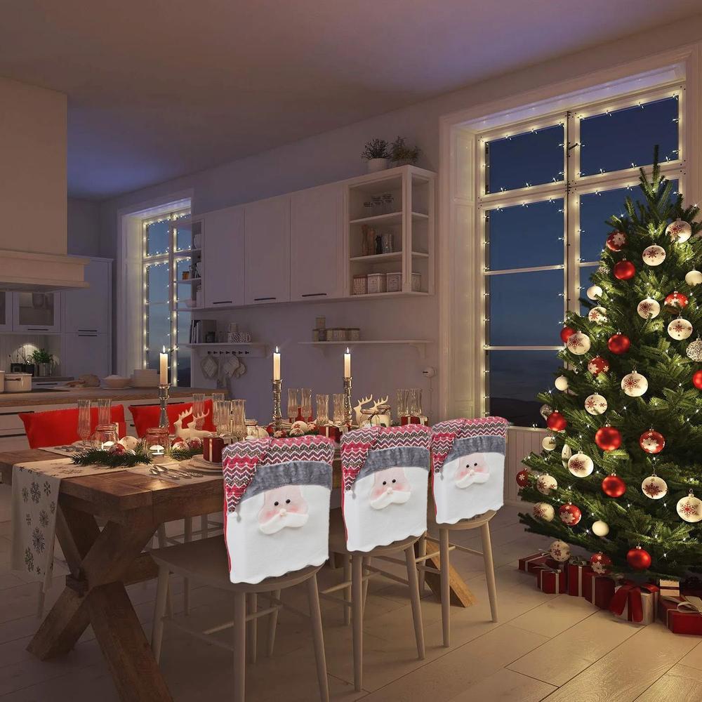 Pokrowiec na krzesło świąteczny YX22020 6 szt