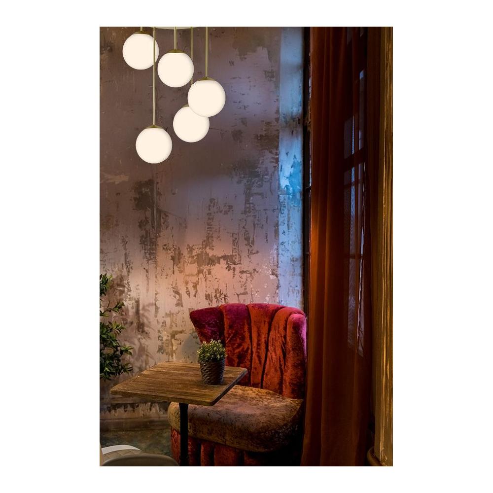 Hängelampe  APP1818-5CPR GOLD