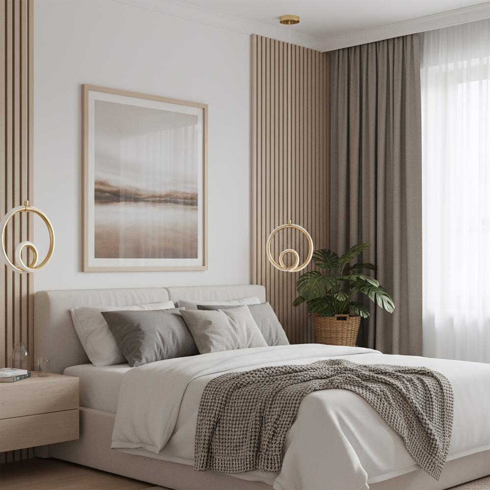 Lampe LED LHJ094-1CP GOLD