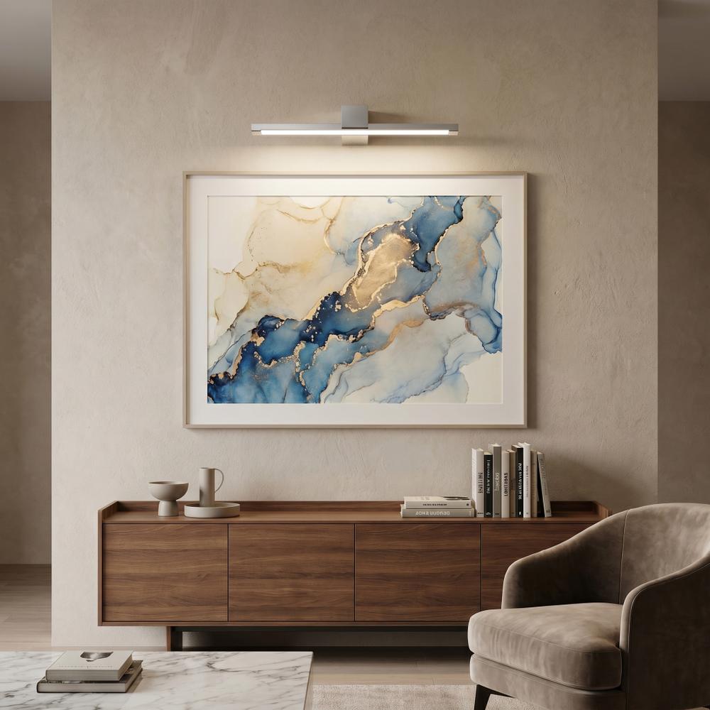 Badkamer LED-wandlamp SWE040-1W 40cm Chrome