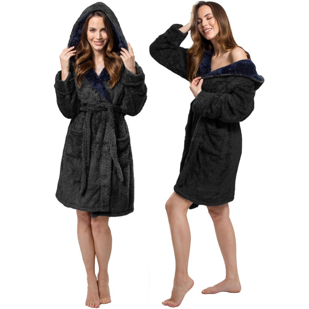 Chalatas Jordan Black Navy Women M