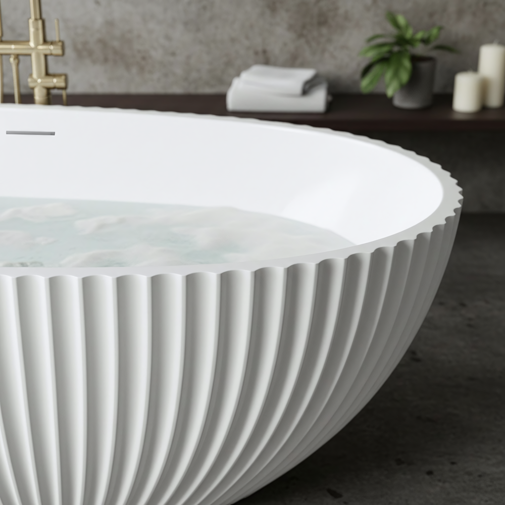 Ελεύθερα τοποθετημένη ακρυλική μπανιέρα Carmen 170