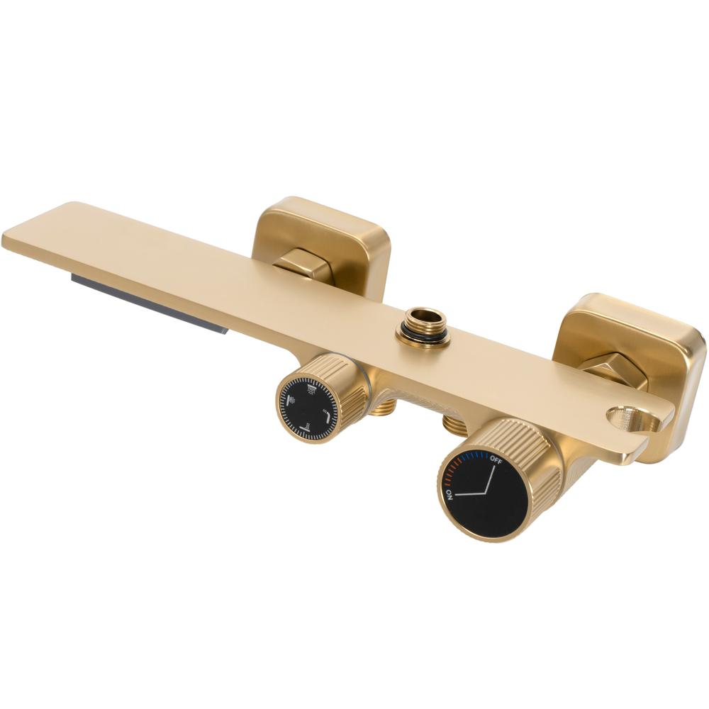 Duschgarnitur REA HELIX Brush Gold