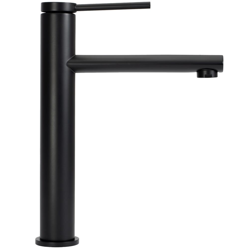 Robinet de lavabo Rea Oval Black High