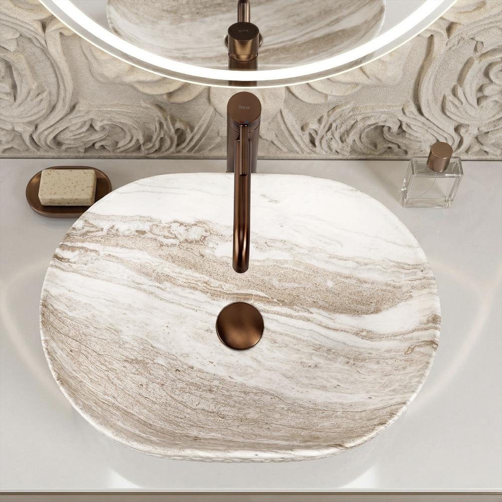 Umywalka nablatowa Rea Oktawia Saturn