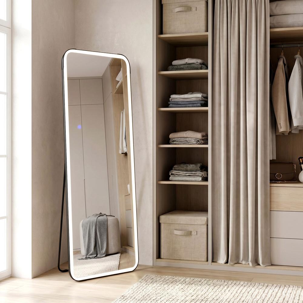 Oglindă LED Classico 50x160cm Black