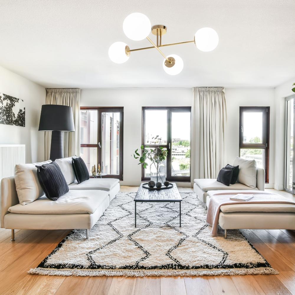 Deckenlampe APP1248-4CP Gold