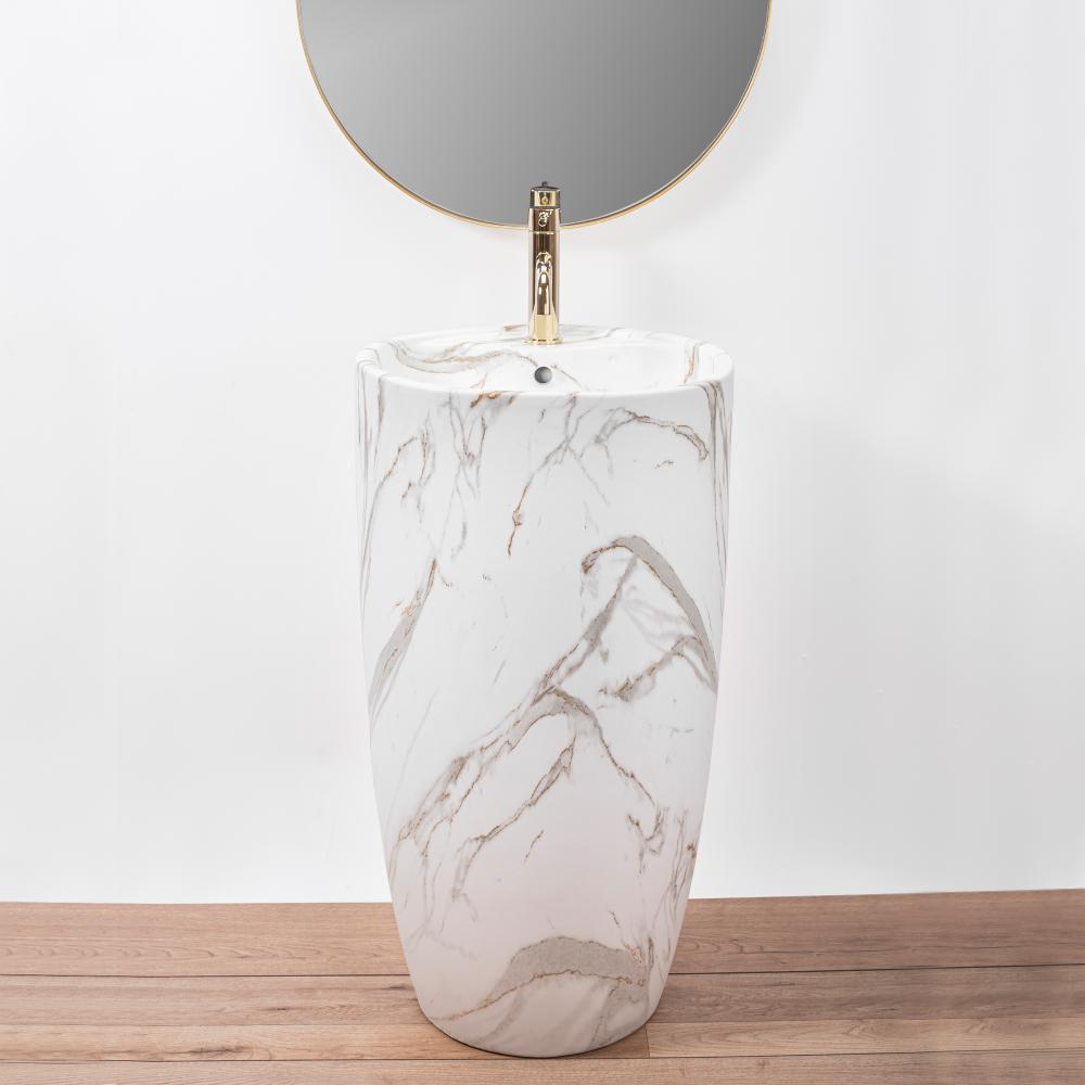 Vasque autoportante Rea Anya Lava Matt