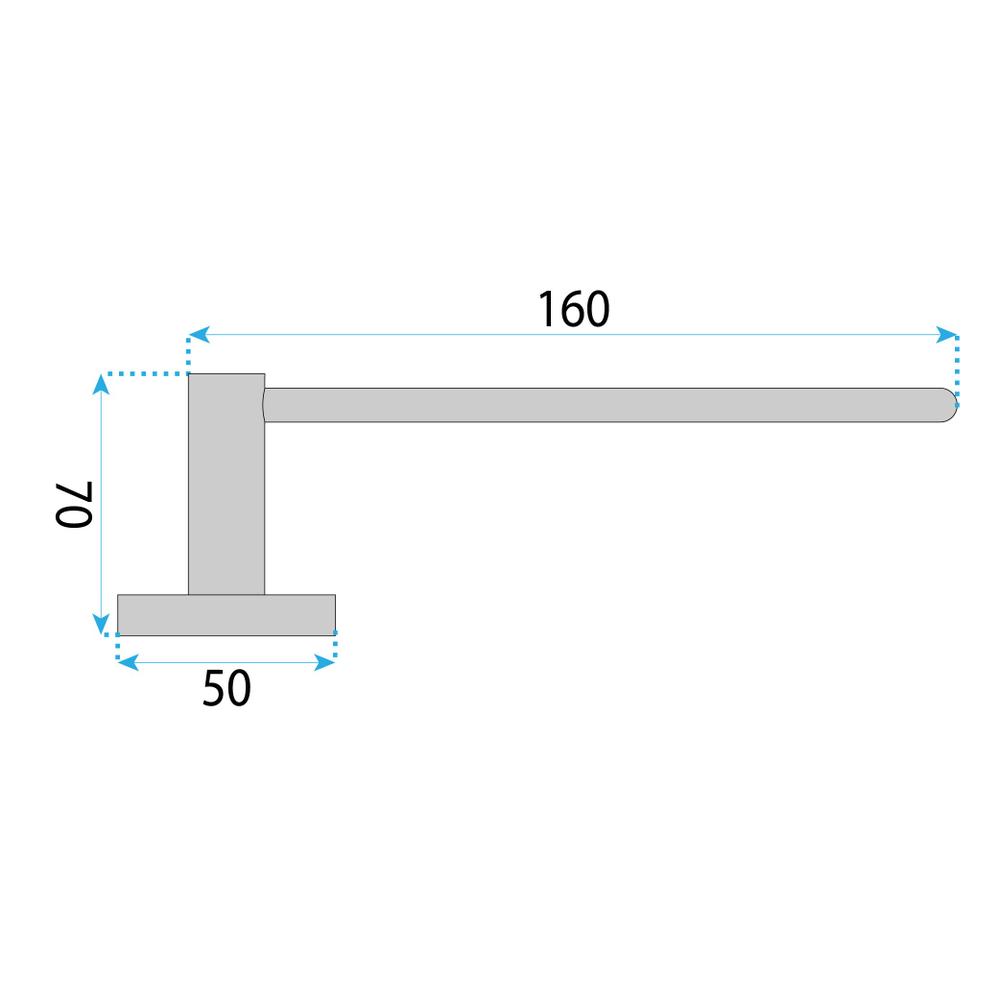 Portarrollos de papel higiénico 5609 Leo Gold