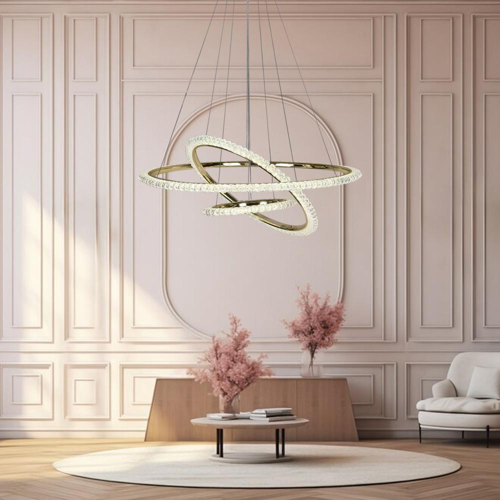 Lampe LED G036-CP Gold