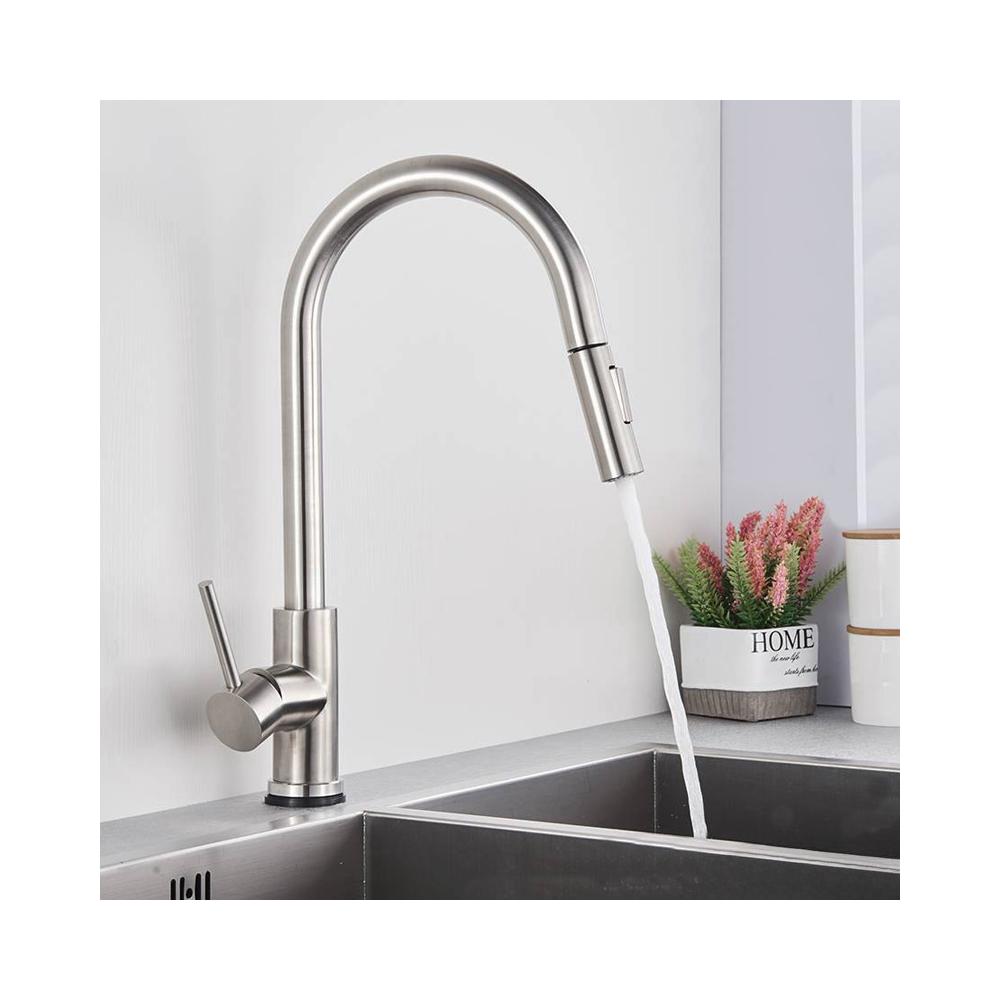 Смеситель кухонный Rea Fresh Nickel Brush INOX