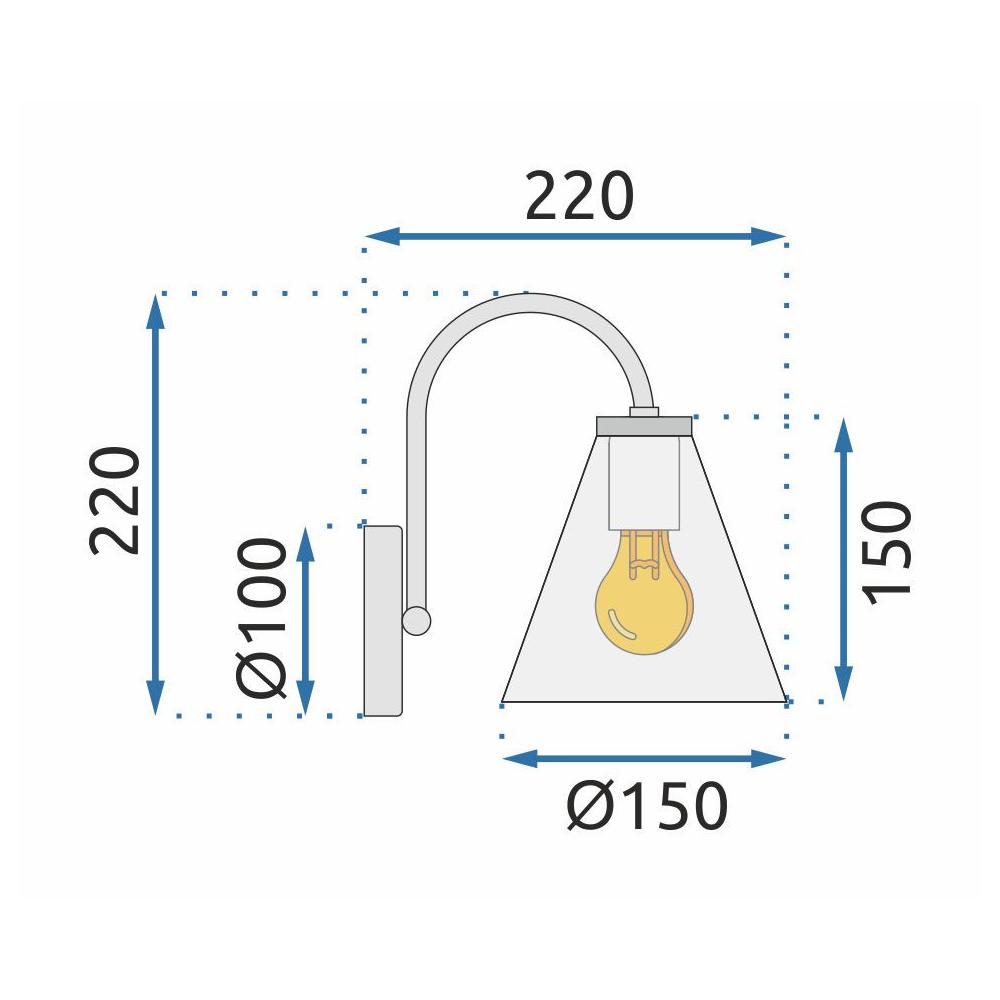 Deckenlampe FOREST APP933-1W WHITE