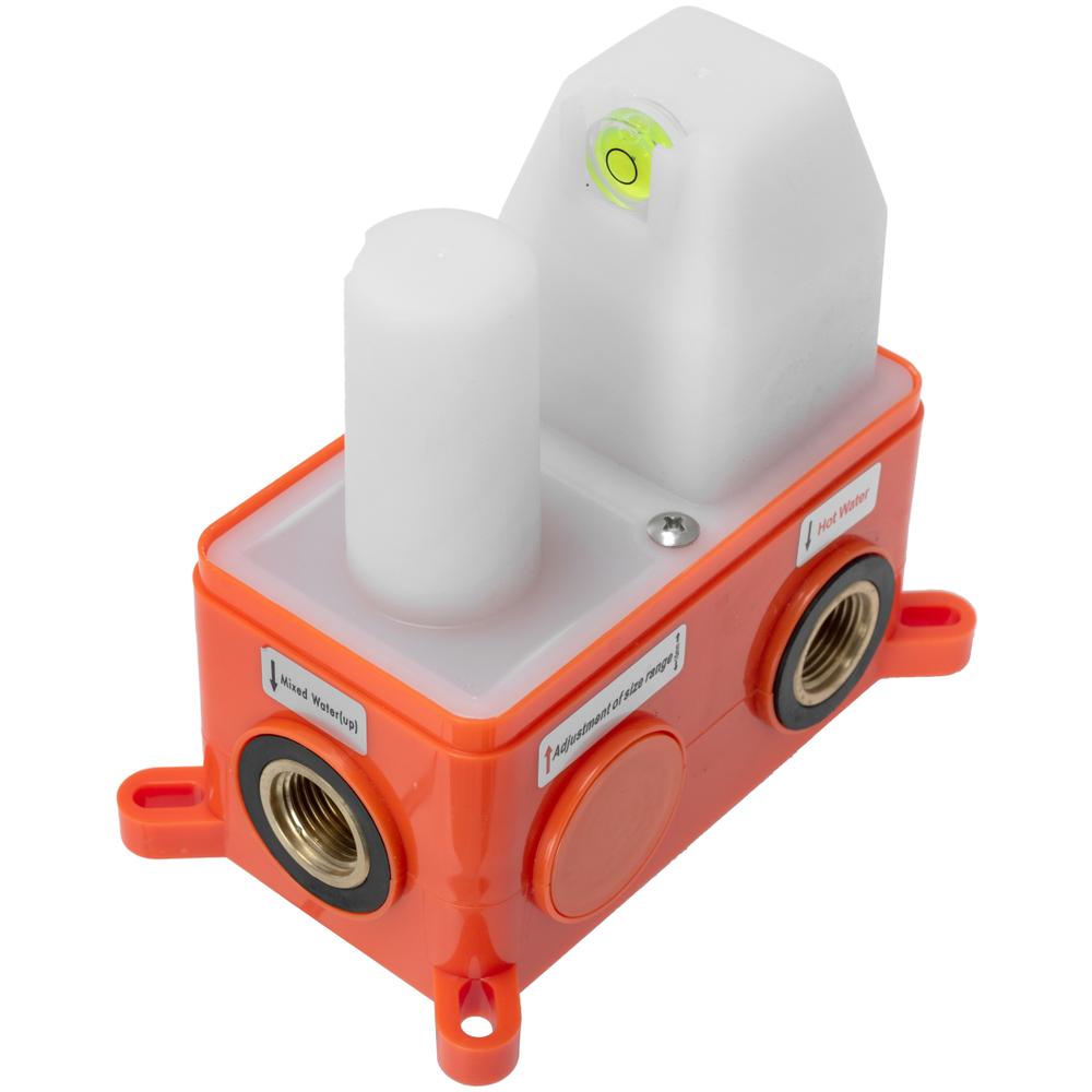 Inbouw regendoucheset Rea Lungo Gold Brush  + BOX