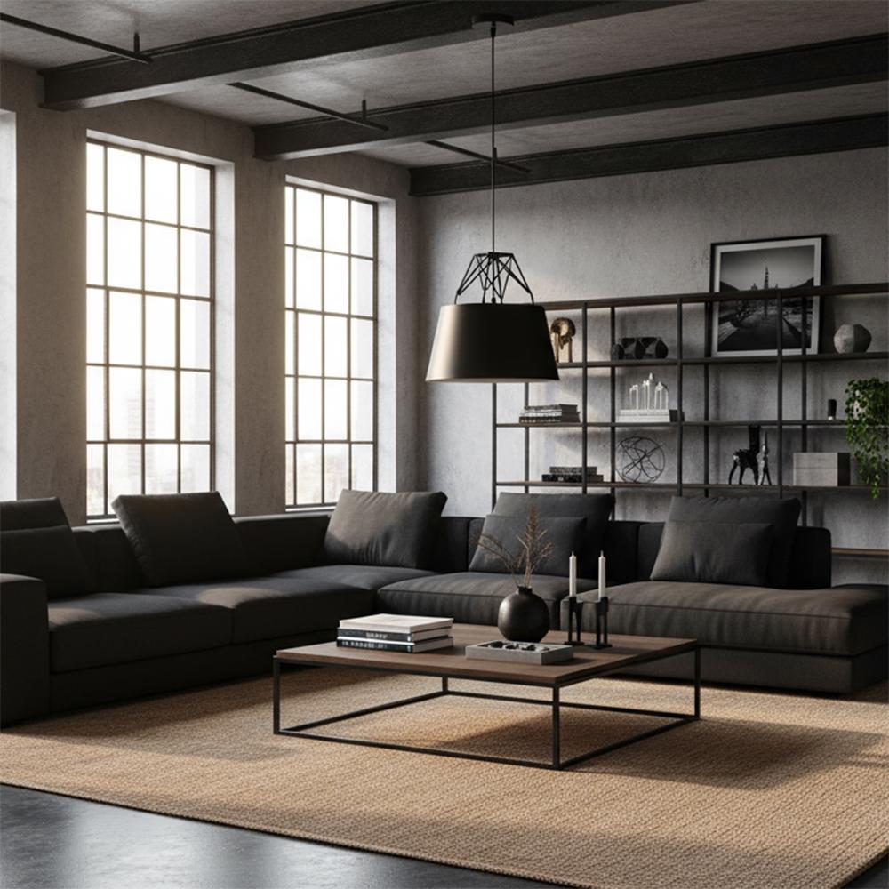 Deckenlampe Metall black APP422-1CP