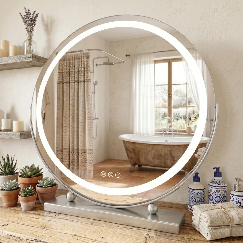 Mirror LED MAKE-UP Chrome 50 cm