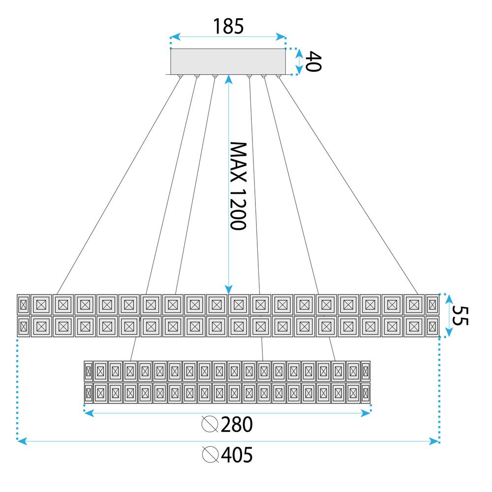 Lampe LED MS006-CP CHROME