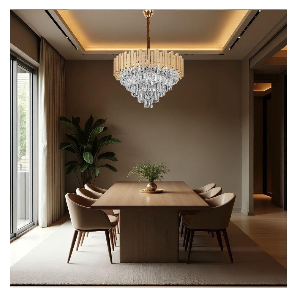 Hängelampe G052-CP 60CM GOLD