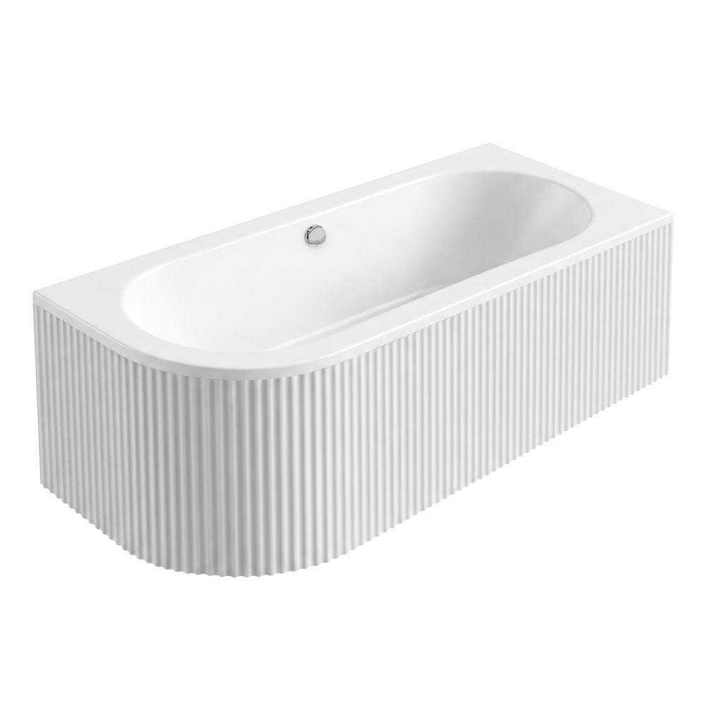 Wanna Akrylowa Narożna Rea Orion Stripe Prawa 160