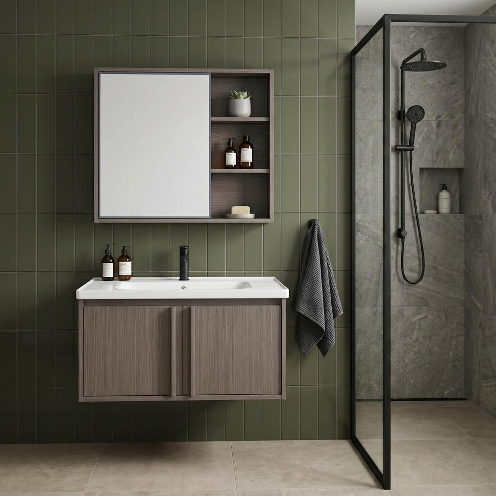 Bathroom furniture set with washbasin Gama T25023 KJM 80CM