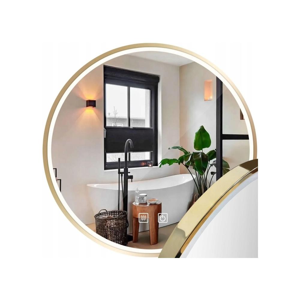 Огледало LED 90cm MMJ Gold