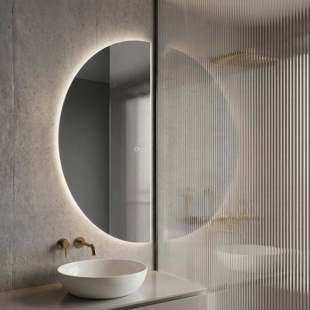 Lustro ścienne LED 120x60cm MOON