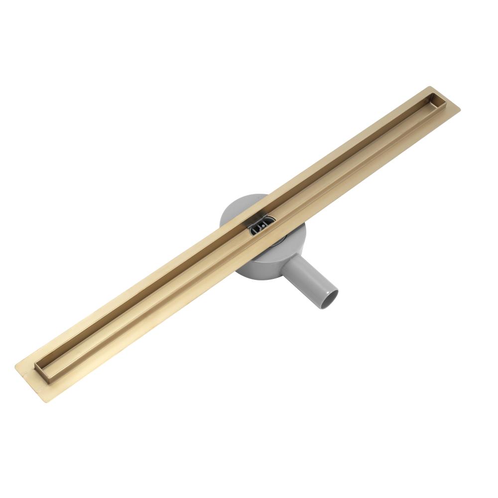 Odtokový žľab Rea Neo Slim Mirror Pro 60 - zlatý