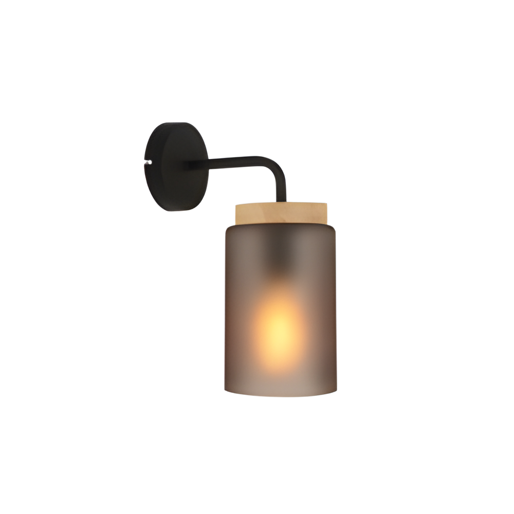 Wandlampe APP1814-1W Frosted Grey