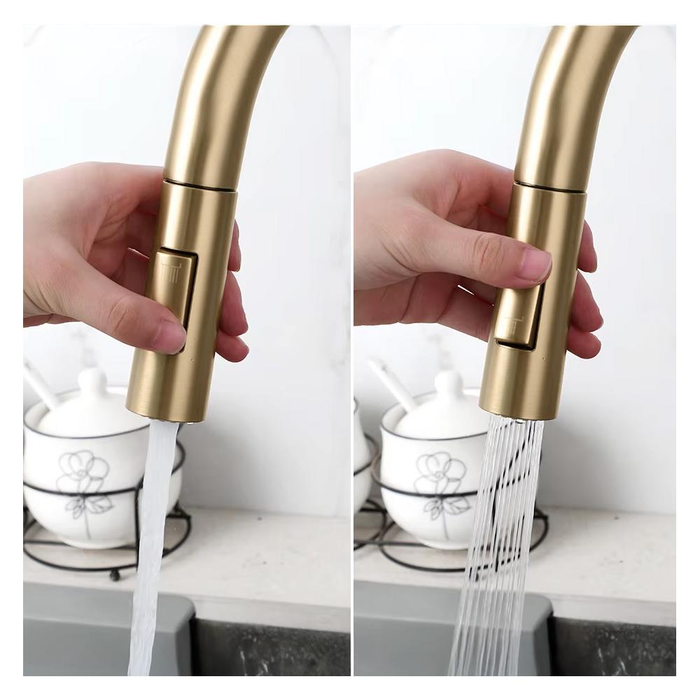 Kitchen faucet Eco Fresh BRUSH GOLD