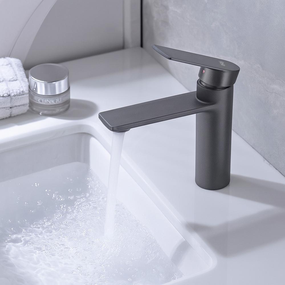 Robinet de lavabo REA Storm Titanium Low