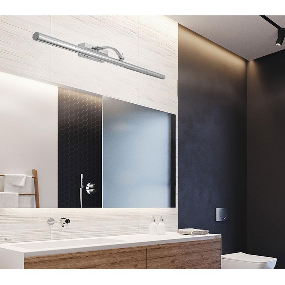 LED VANNITOA SEINALAMP ÜLE PEEGLI 9W 70CM APP366-1W KROOMITUD