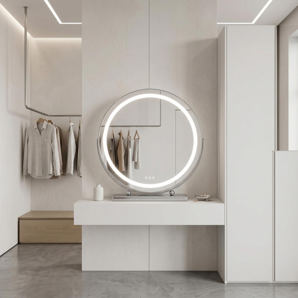 Mirror LED MAKE-UP Chrome 50 cm