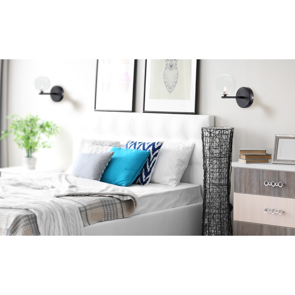 Wandlampe APP1160-1W  Black