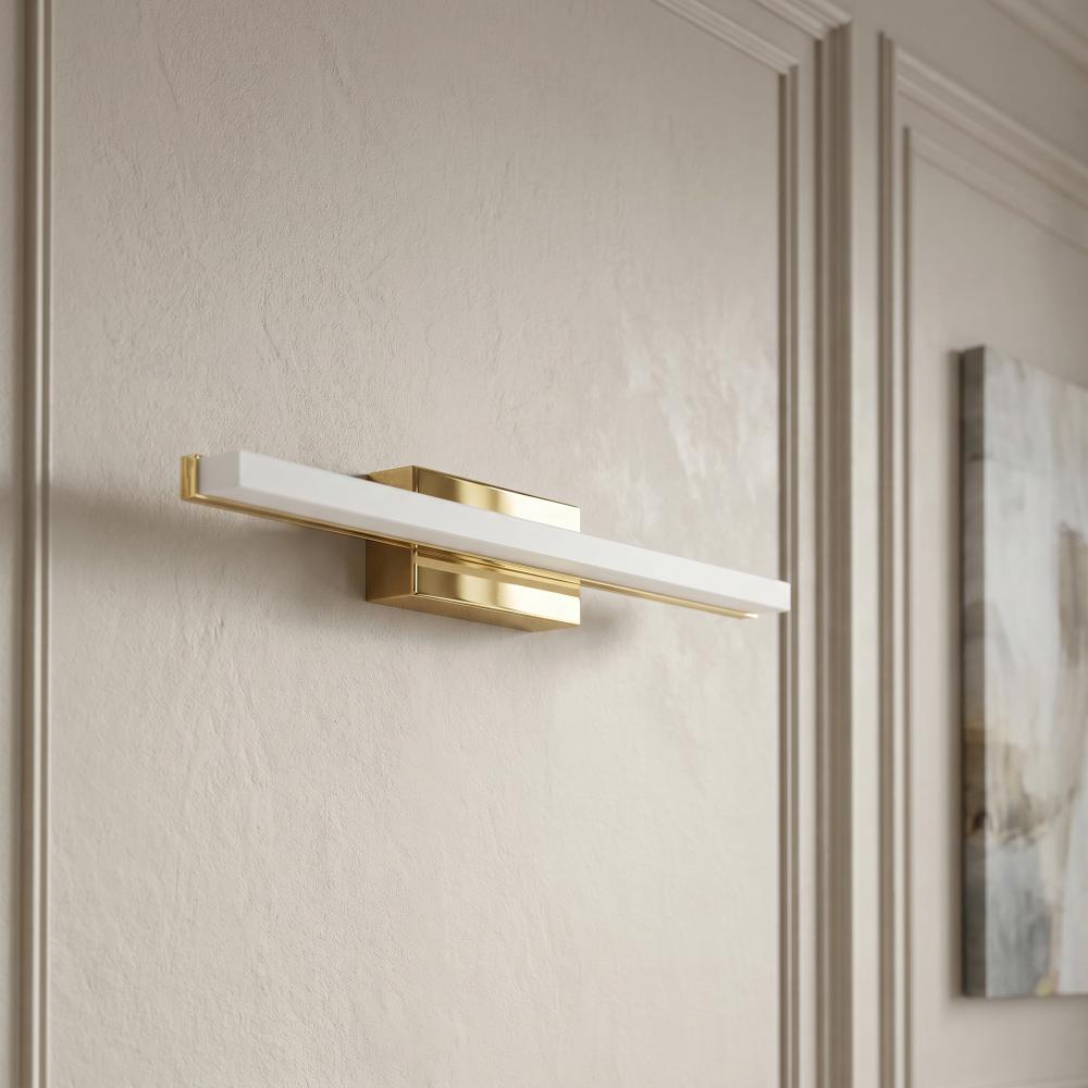 KINKIET ŁAZIENKOWY LED 40CM APP1848-1W GOLD
