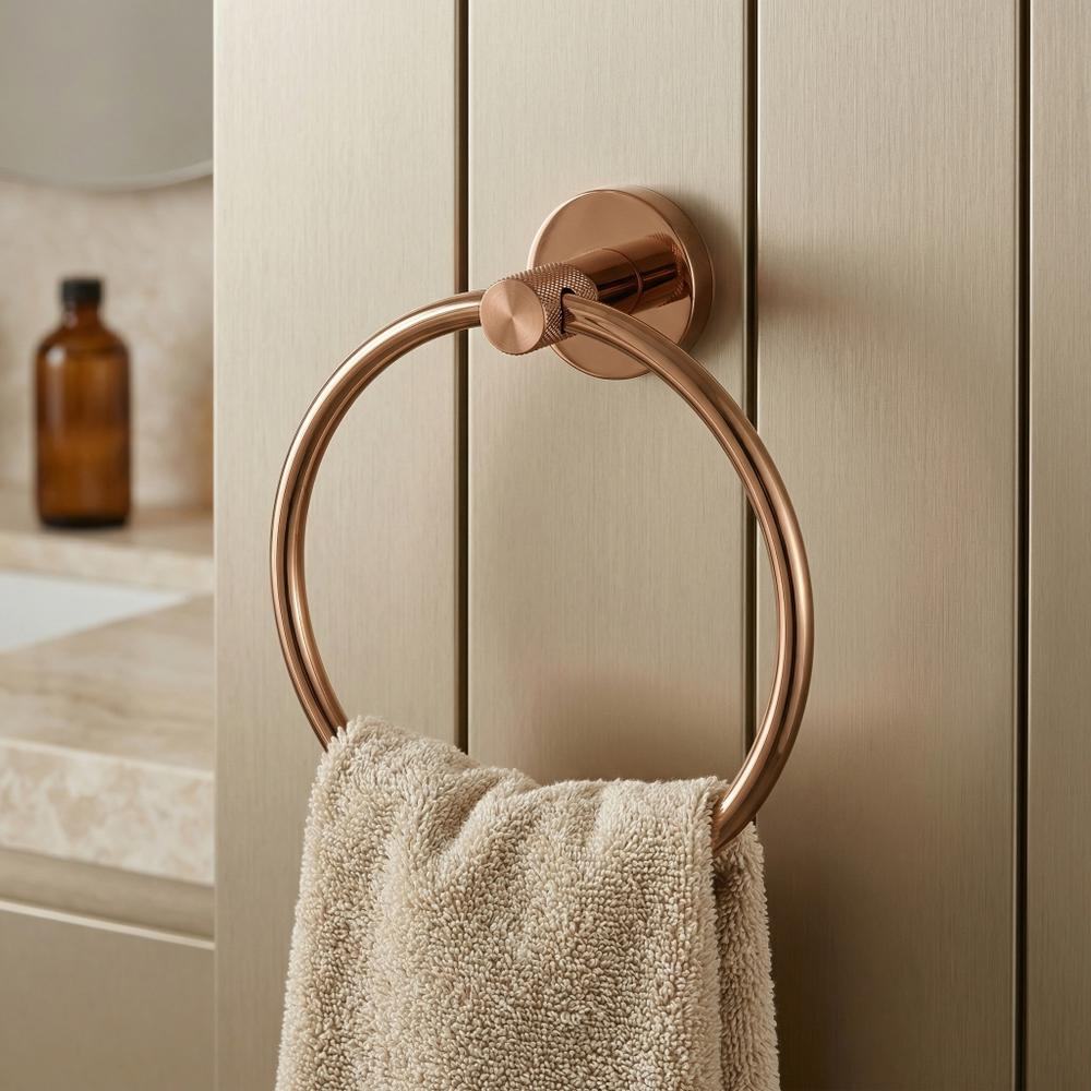 Bathroom hanger Ring 6610 Modern Copper