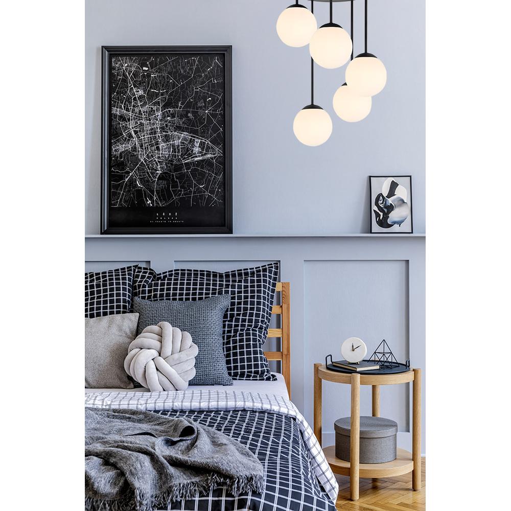 Hängelampe  APP1816-5CPR BLACK