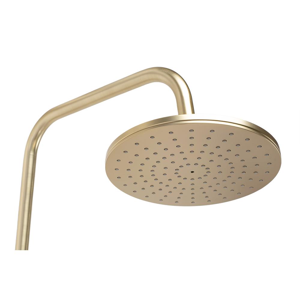 DUŠAS KOMPLEKTS AR TERMOSTATU Rea PAROT Brushed Gold