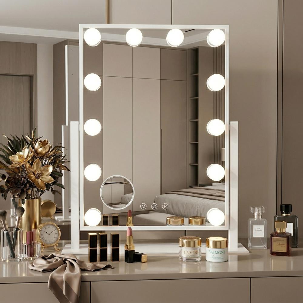 Lustro LED Style Białe 30x40