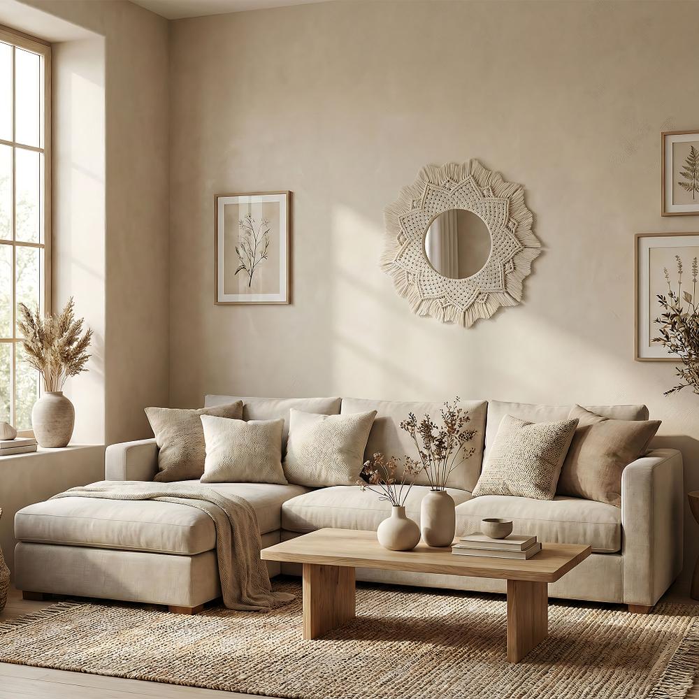 LUSTRO ŚCIENNE BOHO 60CM 322051