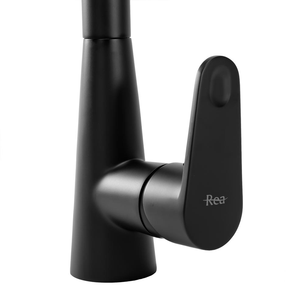 Grifo para cocina Rea Mild black mat