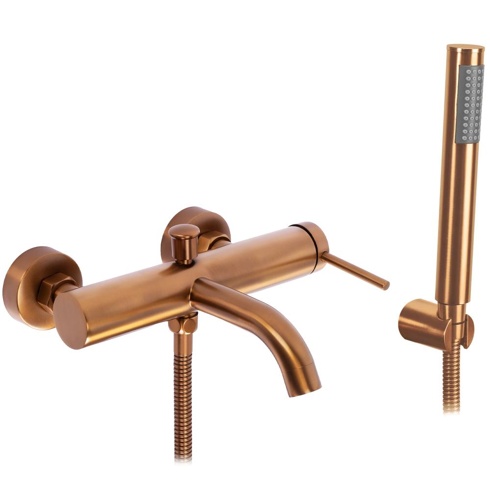 Robinet de baignoire Rea Spot Copper Brush