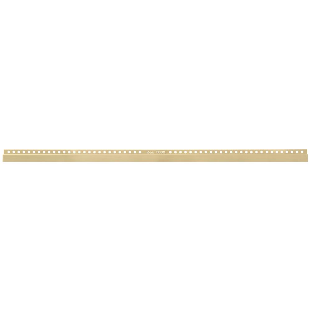 Front shower tray strip 130cm  Gold