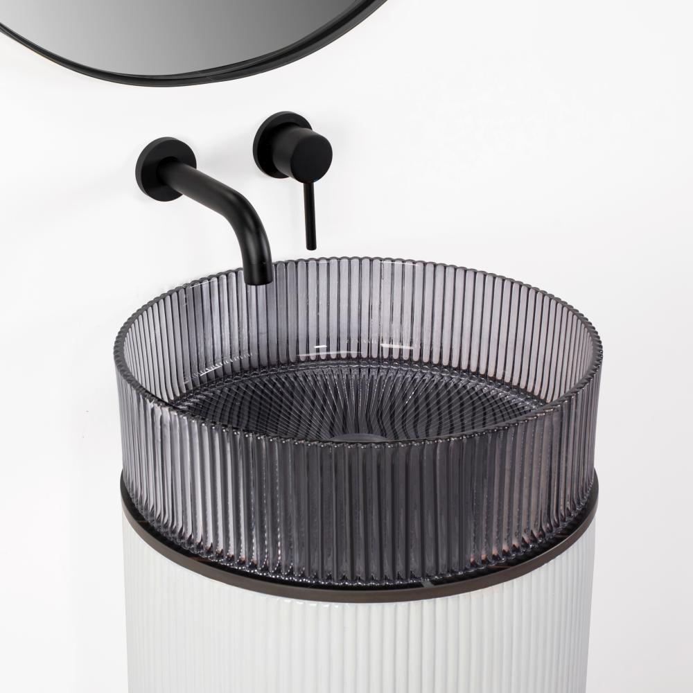 Отдельно стоящий пьедестал с умывальником Rea Ingrid Grey