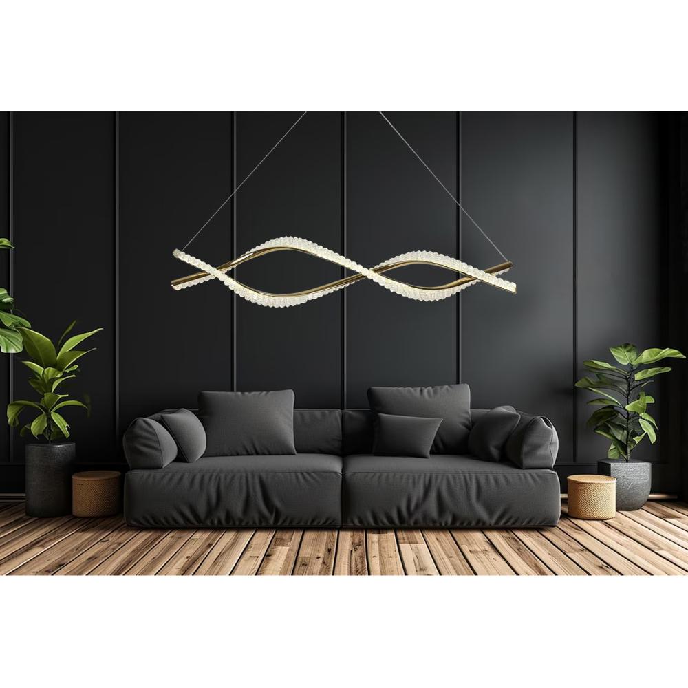 Lampe LED G033-CP Gold