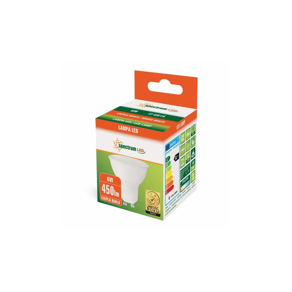 Glühbirne LED warm GU10 230V 6W 13265