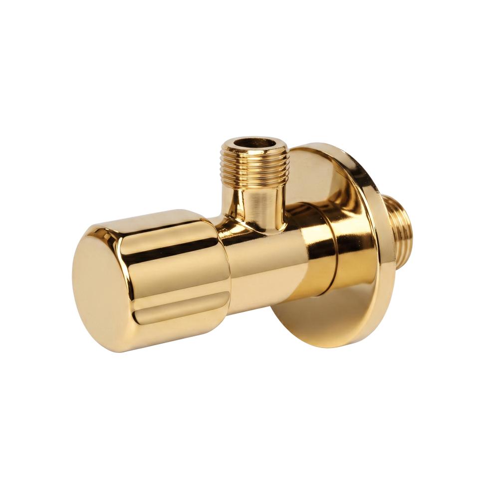 Zawór kątowy 02 1/2" x 3/8" Złoty