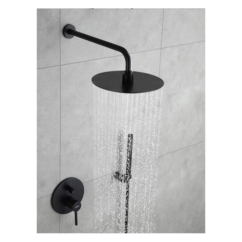 Unterputz Duschset Rea Lungo Black+ BOX