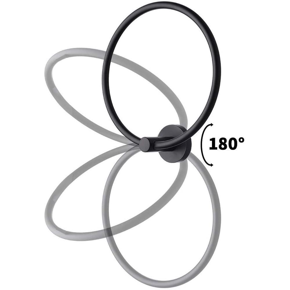 Kúpeľňový vešiak black 332915A MIST 05