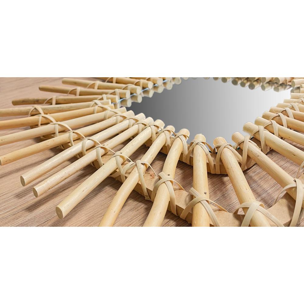 LUSTRO ŚCIENNE BOHO 45CM QDJ071